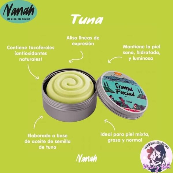 Crema facial de tuna - Imagen 2