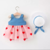 Corazones Vestido 2 años