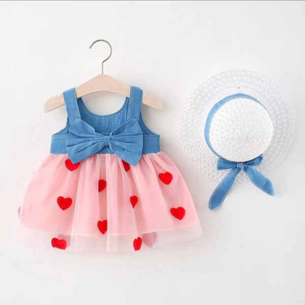 Corazones Vestido 2 años - Imagen 2