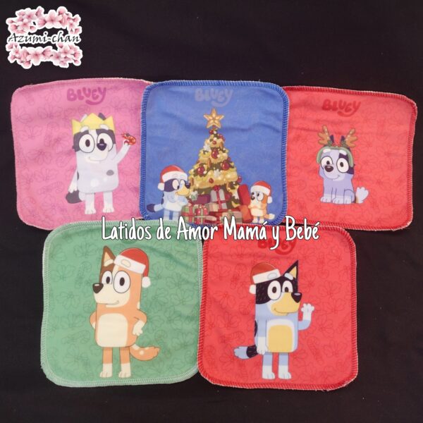 Wipes Bluey Navidad 1
